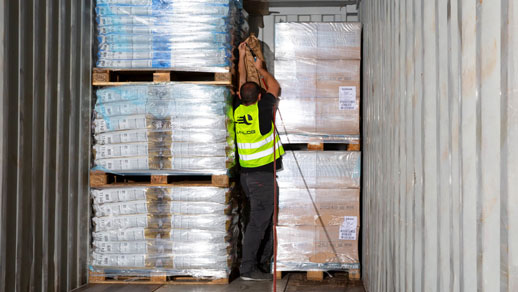 Cross-docking de marchandises WAYLOG - focus home